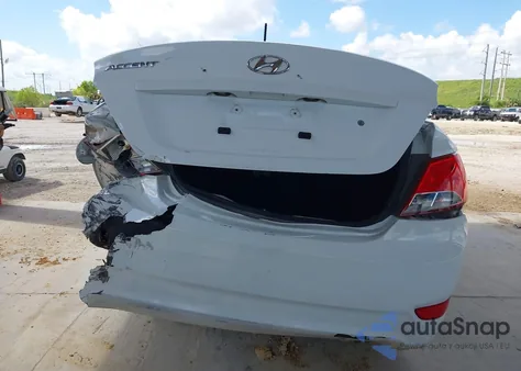 2016 Hyundai Accent Se z USA, uszkodzony, nr VIN KMHCT4AE9GU134526